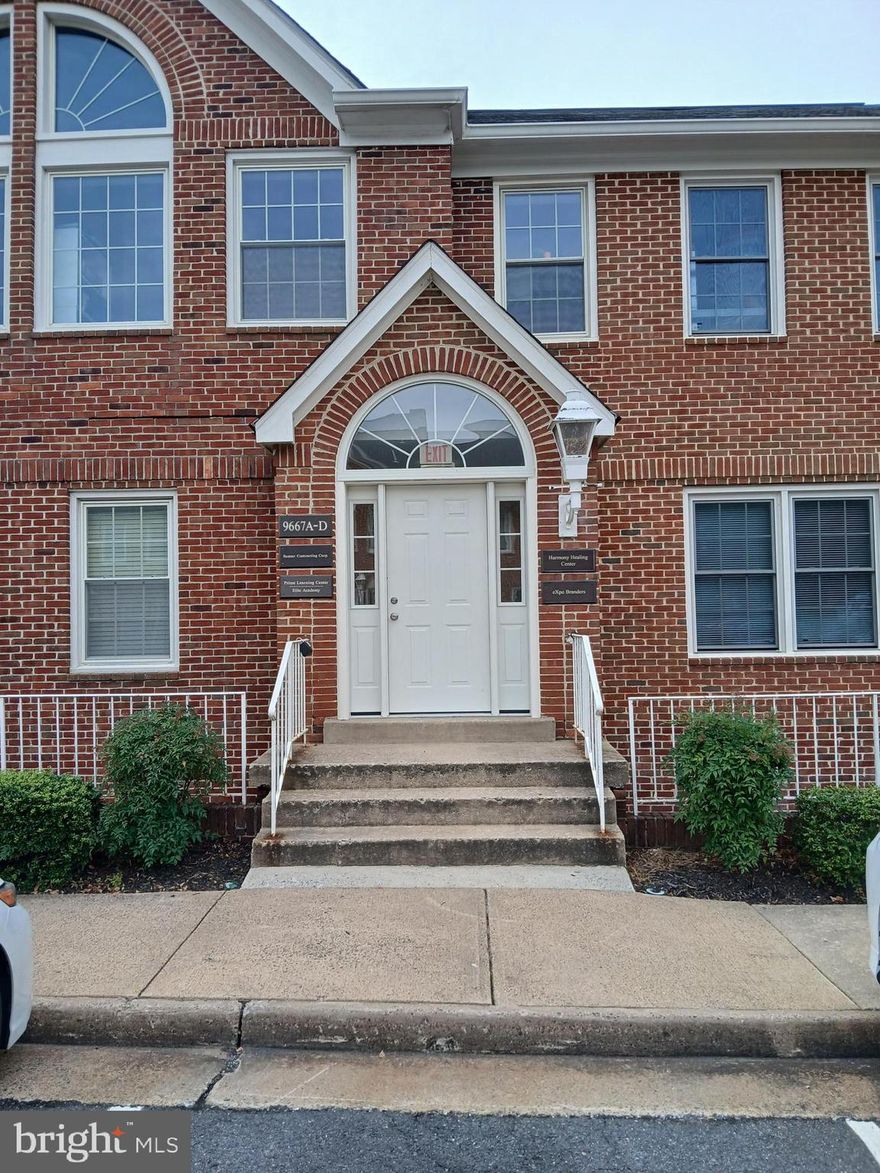 This first floor office that has about 882 square feet of space. There is a small entrance/reception area, 3 private offices, a kitchen area, and restroom. Formerly a construction company office and it has built in work tables and cabinets. The HVAC was replaces 6 years ago. It is part of the Woodson Square office complex right on Main street and close to Old Town. The address is 9667 Main Street suite A and the price is 251,000.
Excellent for a variety of office type businesses.