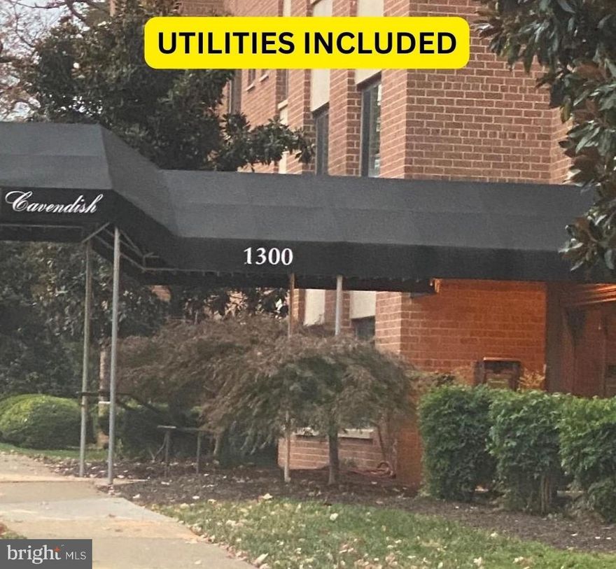 LOCATION! LOCATION! LOCATION! UTILITIES INCLUDED IN RENT for this bright & spacious 2 Bedroom/ 1 Bath end unit on upper floor of secure mid-rise building in sought after Arlington Ridge. Walking distance to Pentagon, Pentagon City shops, dining, Metro, and easy access to nearby Amazon Headquarters, Crystal City, and Reagan Airport. Gleaming Hardwood floors, great closet space, recently updated bathroom, and freshly painted throughout! Gas cooking, granite countertops, large stainless steel sink. Abundant parking in rear lot and ample street parking in front with secure entrances to building from either side. 2 parking permits. Very well maintained. On-site management. Outdoor pool. Bright, clean laundry facility on 2nd floor of building. This unit is a must see! Good credit a must. Desired income $88,000+ and at least 650 credit score. Military, please include proof of BAH. Applicants will be required to abide by the Cavendish HOA Rules & Regulations. Convenient online RentSpree application.