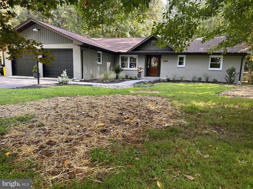 Rare find in a rental for location and condition. Completely remodeled in 2022 including roof, HVAC, insulation, all hardwood floors throughout , brand new kitchen with gas stove. Bathrooms have brand new tiles, fixtures and vanities. Peaceful and quiet setting on private lot. Hot tub on the rear. Screen porch perfect for relaxing. Completely fenced. Plantation shutters installed on the windows.  Pets on case by case basis. Waterfront community. Close to RT 4, DC, Annapolis. Credit must be above 680. Please complete rentspree application, Available Jan 1 for a 6-12 month term. Agent is owner.