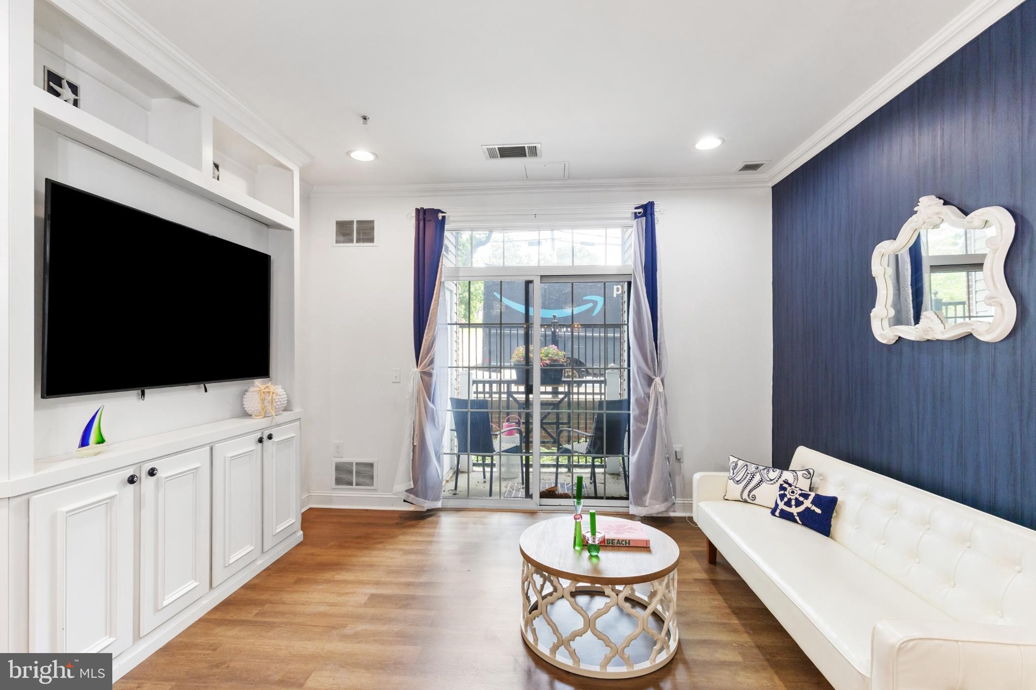 Welcome to your perfect urban retreat at The Grande at Riverview, located at 200 West Elm Street, Conshohocken, PA! This elegant 1-bedroom, 1-bathroom condo with a den offers 825 square feet of comfortable living space, ideal for those seeking convenience and style. Step inside to discover newly installed floors and a furnished interior that effortlessly blends modern living with cozy comfort. The first-floor location just by the main entrance ensures easy access to your Amazon deliveries, groceries, and more. Enjoy relaxing evenings on your private balcony, which comes with two spacious storage areas, perfect for those extra essentials. You'll appreciate the convenience of garage parking and the community's resort-style amenities, including a sparkling pool and fitness center. Commuting is a breeze with the train station just steps away, and outdoor enthusiasts will love the nearby running and bike trails. Indulge in the vibrant local scene with a multitude of restaurants and the farmers market right around the corner, all the best Conshohocken has to offer! Don't miss out on this desirable community, available immediately!