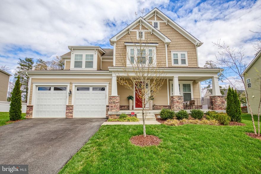 Rare Opportunity to Have A Taste Of Heaven On Earth. This gorgeously home has an appearance of a staged model home. This is everyday living for these sellers. Step inside to be greeted by an open concept floor plan with soaring ceilings and abundant natural light, first floor also has a Mud room. Keep heading down the hallway and you will end up in the stunning gourmet eat in kitchen featuring stainless steel appliances, pendant lighting, pull out cabinet spice rack and island seating along with a Butler’s Pantry multifunctional space between the kitchen and dining room. The formal dining room just off the kitchen perfect for holiday meals with the family!! This charming 6 bedroom and 5-1/2 bath is filled with warmth and practicality with an impressive combination of modern and traditional ambiance. Spacious bedrooms with a blend of luxury, comfort and convenience. All bedrooms have large closets and (9) ceiling fans throughout the entire home.  The first level oversized bedroom is located around the corner from the family room and ready for guests. The upstairs primary suite has a huge oversized walk-in closet, an ensuite bath with dual vanities, a tub, large tiled shower with a roman seat. The oversized laundry room also offers enormous space with closet for storage, washer and dryer, and a practical sink washer.  Lower level with a rec-room/Man Cave, kids’ playroom, a bonus room previously used as a home gym. Exit the Den and enjoy the stamped patio and the fully fenced backyard. Liberty Knolls West is located in the Colonial Forge High School area along with elementary and Jr. high school. Two schools are in walking distance and shopping within 10 minutes. The home is only 2 miles away from interstate I95. This is the home you have been waiting for! This is LOADED with many updates!! Don’t miss your chance to make this dream home your own!!