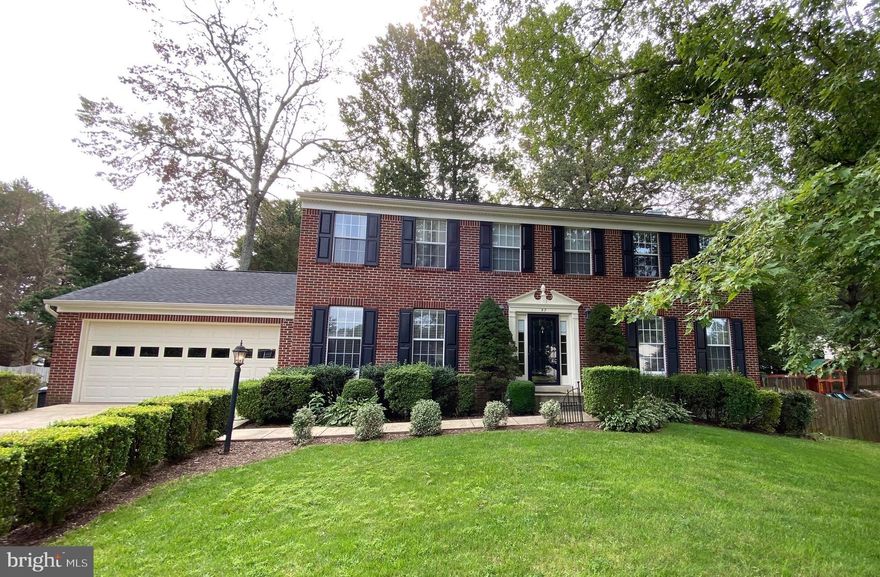 Gorgeous Brick colonial located in Spring Lake Farm Subdivision.  Features 5 large bedroom on upper level with 2 full bath.  Beautiful, open floor plan on main level.  Granite counter tops in kitchen, plenty of cabinets for storage!  Breakfast nook off kitchen PLUS separate dining room. Walk out from family room to spacious deck overlooking fully fenced & shaded yard.  Large fully finished basement with additional room and bathroom. Paved driveway with attached 2 car garage.  Front loading washer/dryer provided as-is.  Minutes from Quanitco, I-95, commuter lots & much more!  Home & carpets will be professionally cleaned prior to new tenant occupancy!