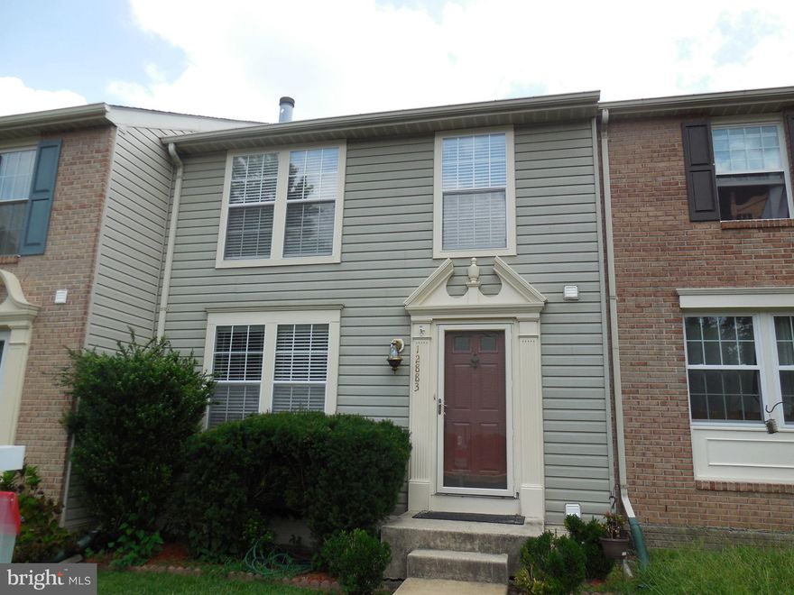 Wow... What an amazing opportunity to own a lovely 3 bedroom, 2.5 bath townhome in sought after Old Bridge Estates. Entire property freshly painted. Large open floor plan with hardwood floors on the top 2 levels makes this home shine! Updated kitchen w/stainless steel appliances and brand new granite countertops. Wonderful basement with a big rec room, lots of storage space and walk-out to a large, private, fenced back yard. Minutes from shopping, dining, Chinn Community Center, library and so much more..