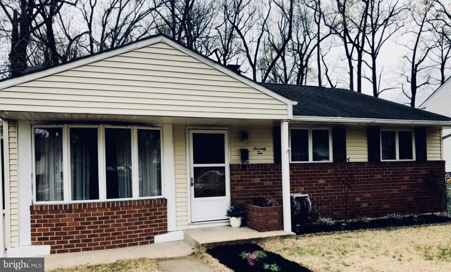 HIGHEST AND BEST DUE BY 5 PM 4/12/22.........
A cute rancher in North Wells community.  3 bedroom 1 1/2 baths. Large kitchen with solid wood cabinets! The drywall behind all paneling in the upstairs ….  Needs some TLC priced accordingly.  Large flat fenced yard. The home has a closed carport for extra storage! Location Location Location.
Commute to DC and Baltimore City.  Close to 695, and Rt 10…. Shopping and Schools.  Don’t miss out.