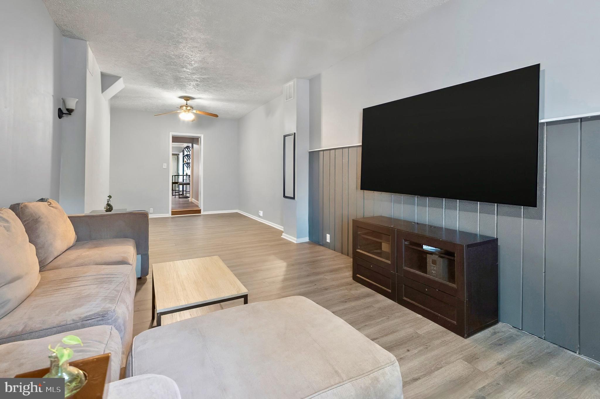 Welcome to 1603 S Hanover Street, a beautifully updated rowhome in the heart of Baltimore's Federal Hill Community. This 2BR/2.5BA home blends classic Baltimore Charm with smart, modern upgrades including whole-house water filtration system, brand new dishwasher, washer, dryer, and water heater, and ethernet wiring in every room for fast, reliable internet. Each bedroom has its own full bathroom for added privacy, plus a convenient half bath and laundry on the main level. The large, dry basement provides generous storage and includes a chest freezer, making it perfect for anyone who needs extra space. A spacious roof deck offers sweeping city views and is perfect for entertaining and unwinding. The private rear patio is ideal for a morning coffee, gardening, grilling, or letting your pets stretch their legs. Located steps from parks, restaurants, and all the best of Federal Hill, this move-in ready home is thoughtfully designed for easy city living. Enjoy walkable access to local markets, Riverside Park, and the waterfront, with simple commutes to downtown Baltimore and beyond. Experience the comfort and convenience of a home where every detail has been considered. Schedule a private Tour today and make this Home YOUR Home!
