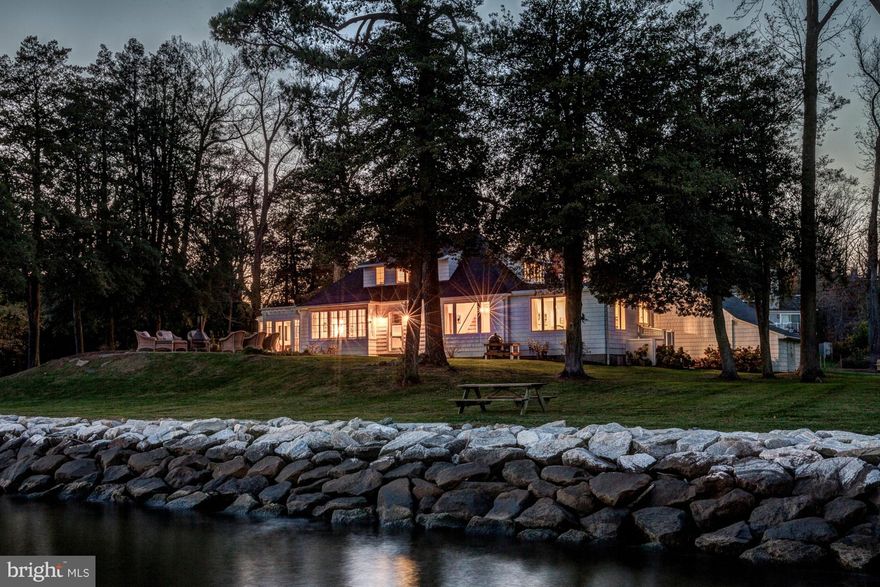 Accepting back up offers! Furnished and move-in ready! The only property with a dock/boat lift on the island's Chesapeake Bay side. Gorgeous views of Bay Bridge.The island is a 1000 acre community located on the Bay just 1 hour from DC and 30 min from Annapolis & BWI airport. Residents enjoy a nearly 40 acre freshwater stocked pond as well as hiking/biking trails. Next to sand beach and amenities.