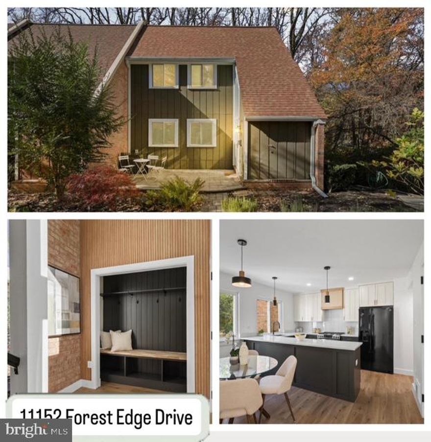 Discover the perfect blend of modern luxury and natural tranquility in this beautifully renovated 3-bedroom, 2 full and 2 half bath end-unit townhome. Nestled at the end of a quiet, no-thru street and surrounded by mature trees, this home offers rare privacy in a sought-after Reston setting.


Step inside to find newly updated contemporary finishes throughout, including wide-plank luxury vinyl flooring and an open, light-filled layout designed for today’s lifestyle. The updated kitchen with eat-in breakfast area features quartz countertops, stunning kitchen hood vent, two tone cabinets, on trend backsplash and a coffee bar. Each updated bathroom showcases stylish modern design and quality craftsmanship.


Enjoy seamless indoor-outdoor living with a spacious Trex deck featuring elegant iron railings and a graceful round staircase leading to the patio and fully fenced backyard—perfect for relaxing or entertaining.


The walk-out lower level provides additional living space, ideal for a recreation room, home office, or guest retreat, complete with a convenient half bath. HVAC 2021 - water heater 2019 - newer roof.


Located close to Reston’s trails, parks, shopping, metro and commuter routes, this move-in-ready home offers the perfect balance of convenience, comfort, and style.