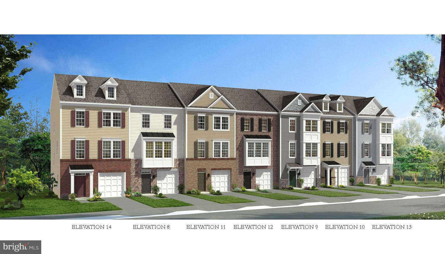 Brand new 3-level townhome. Attached 1-car garage opens to a finished rec room with full bath. Kitchen includes hardwood flooring, 42" maple cabinets with crown moulding, stainless steel appliances and granite countertops. The hardwood extends to the foyer, kitchen, breakfast nook and 8' morning room extension in the main level. Master bath has a walk-in showe with upscale tile package