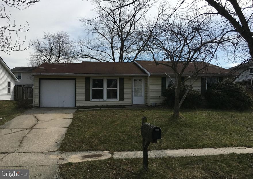 Great location.  Nice rambler in need of TLC from new owner.  Purchase of the property will be by cash at closing or on terms acceptable to the seller. This property is being sold strictly AS-IS & is NOT eligible for the Homepath program. The seller must comply with HUD Guidelines 24 CFR 206.125.