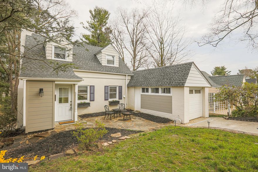 Beautifully remodeled Cape Cod in Stoneleigh School district, four houses up from Overlook Park. All new systems, high-efficiency appliances, roof, bathrooms with radiant heated floors. Open floor plan with kitchen eating area opening onto rear deck. Large finished basement opening to rear patio. Kitchen and eating area open.