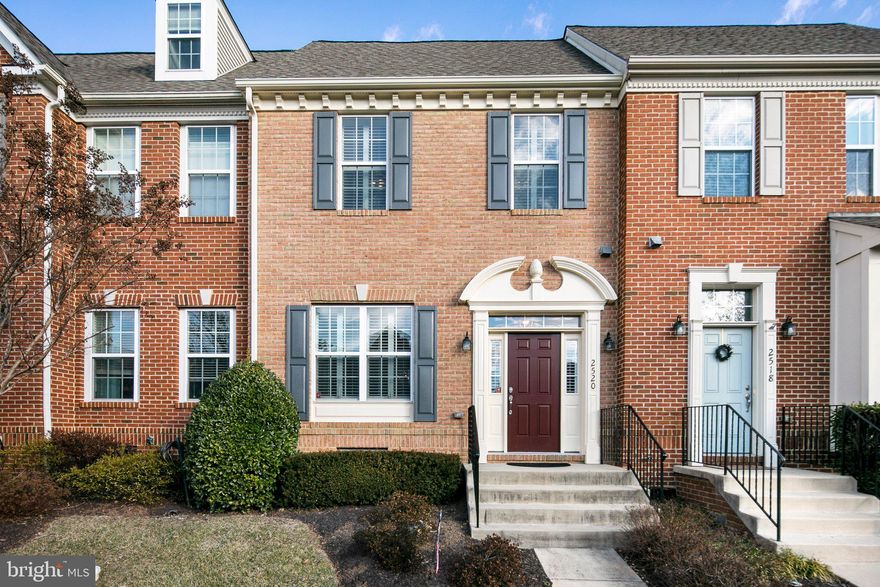 Offers are due Sunday 2/20 at 6pm!  Gorgeous, move-in ready townhome located in the award-winning community of Mill Island at Worman’s Mill. This 3 Bed, 3.5 Bath, Traditional Style brick home is a must see! The main level, with all Hardwood Flooring, features a Living Room with gas fireplace and surrounded with gorgeous built-in shelving.  Formal Dining Room area that leads to the Kitchen in the back of the home. Cook your dream meals in the spacious Kitchen with Granite Counters, a large Island, and Pantry while enjoying the company of your guests as they relax just a few feet away in the breakfast nook.  After dinner, move out to the large stone patio in the Fully Fenced back yard. On the upper level, which boasts W/W carpeting, the Primary Bedroom features Vaulted Ceilings, a Ceiling Fan, Two Walk-In Closets, and a spacious Primary Bath with double Sinks, soaking tub and separate shower. Two additional Bedrooms and one Full bath, along with the Laundry, complete this level. No more walking to the Basement to do laundry! The Fully Finished Basement with W/W carpeting is for entertainment, and features a spacious Rec Room/Den, Full Bathroom, and a sizeable storage room. The home also boasts a Double Garage, recently painted Exterior, and Plantation Blinds throughout.