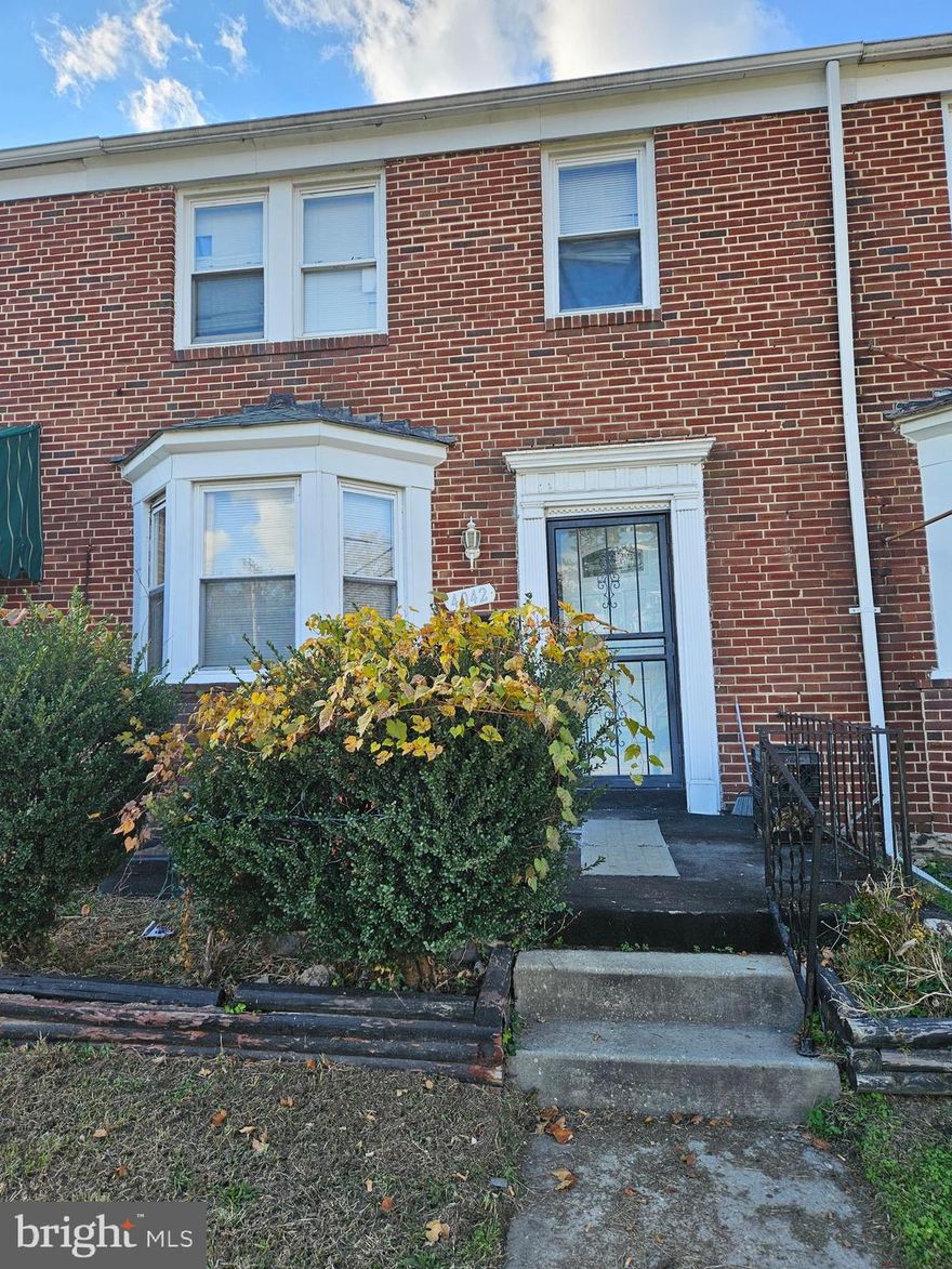 Great investment opportunity with tenants in place. Lease goes through end of December 2024 at $1,550 per month. Steps away from Morgan State University, shopping and dining. TENANT OCCUPIED! DO NOT DISTURB OCCUPANTS!! The next open house is currently being scheduled. AS IS sale!