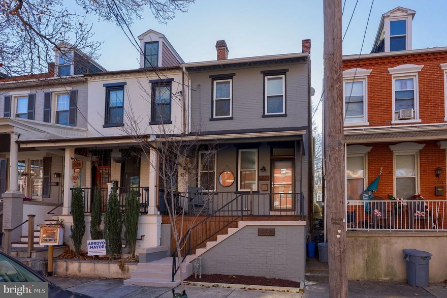 Welcome home to this beautifully updated 3-bedroom end-of-row townhouse tucked in the heart of Lancaster’s highly desirable Historic East End. From the moment you step into the inviting home, you'll feel the character it exudes —paired perfectly with the modern updates throughout!

The warm and welcoming living/dining area features an exposed brick wall, adding texture and historic appeal. The adjoining kitchen is bright and functional, offering glass-door access to the fully fenced backyard—your own private little oasis ideal for relaxing, gardening, or entertaining. (complete with 2 off-street parking spaces!) The 1st floor also includes a beautiful half bathroom.

On the 2nd floor, a stylish barn door leads to the laundry room, and the hallway full bathroom is a style statement & respite from life! There are two bedrooms on the 2nd floor, one with an ensuite half bath and an adjoining deck overlooking the rear yard.

On the 3rd floor, you'll find skylights within the 3rd bedroom. 

With historic charm, thoughtful updates, and indoor-outdoor living spaces you don’t often find in townhomes, this property offers style, warmth, and convenience all wrapped into one.

Don’t miss your chance to make this Lancaster gem your own!