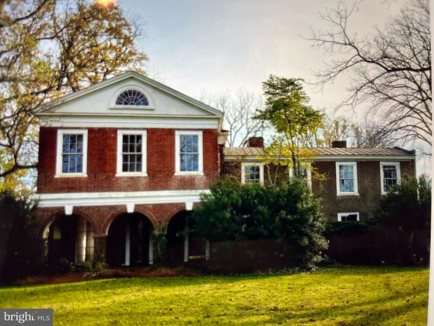 Opportunity of a life time to restore a home on the National Historic Registry.  All brick manor home waiting for your love. This property can qualify for Historic Rehabilitation Tax Credits see documents. Lots of architectural information, already a lot of the work completed.  Fabulous views overlooking the Town of Orange, public utilities available.  Lots of data ask agent for documentation