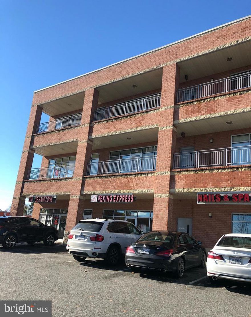 Convenient location in Centreville. Minutes to I-66, Rt 29, Rt 29. Quick access to Manassas, Chantilly and Fairfax directions. 2nd floor office condo for Sale. 2 bath rooms in the unit. Formerly, medical office with 5 rooms with spacious reception area which also can be converted to any other office usage(Zoning I-5). Front and rear glass windows and door bring plenty of daylight. Elevator in the building, office visible from parking lot, plenty or parkings.