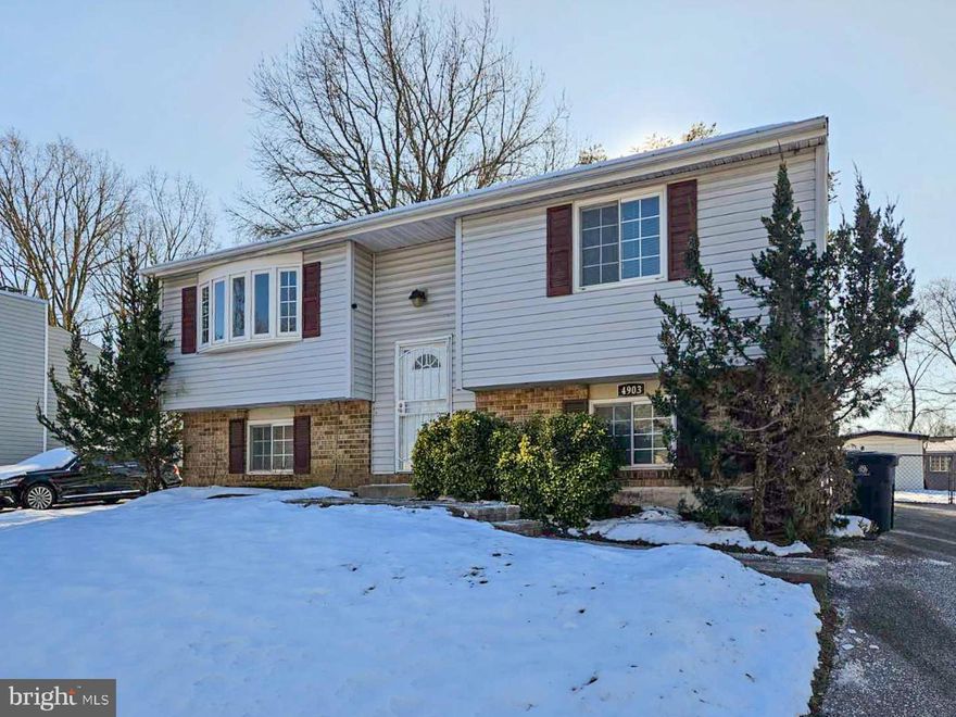 Great home available for immediate occupancy. This spacious split foyer offers fresh paint throughout, newer laminate plank flooring, and a very large back yard to enjoy. On the upper level is the kitchen and an open living/dining area, a full bathroom, and two bedrooms. The lower level features two additional bedrooms, a full bath, laundry/storage room, and a rec room. The driveway has space for two vehicles and the back yard is fenced with a storage shed. Tenant is responsible for rent and all utilities. There are no pets and no smoking allowed in the property. The minimum income required to rent this property is $94,000 (or BAH to cover rent if military), the minimum required TransUnion rental credit score is 630, the security deposit is one month's rent ($2,600), and the application fee is $30 per applicant.