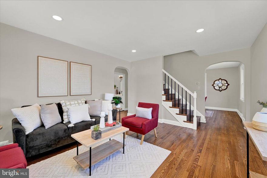 Welcome to 5902 Eurith Ave, a fully renovated, move-in ready colonial that truly has it all! This stunning home boasts 4 bedrooms, 2.5 bathrooms, and three fully finished levels. As you approach, the charming front porch invites you into the main level, where you'll be greeted by gleaming newly refinished hardwood flooring, fresh paint, and new trim throughout.

The spacious living room features new recessed lighting and an abundance of natural light, creating a warm and inviting atmosphere. The formal dining room is perfect for entertaining guests, enhanced by a stunning new chandelier.

The heart of this home is the beautifully updated kitchen, which includes new luxury vinyl tile flooring, 40" white shaker cabinets, quartz countertops, and stainless-steel appliances. The entry-level primary bedroom offers a new ceiling fan and ample closet space, while the full bathroom on the main level features luxury vinyl plank flooring, a gorgeous new vanity, a new light fixture, and a new tub with surround.

The upper level includes two generously sized bedrooms with the same hardwood flooring, fresh paint, new trim, and new ceiling fans. The fully remodeled bathroom on this level adds to the home's charm and convenience.

The lower level is a treasure trove of additional living space, including a huge rec room and adjacent bonus room with new carpeting, fresh paint, newly installed recessed lighting, and new drywall. The fourth bedroom on this level also features new carpeting, fresh paint, and recessed lighting. The fully redone full bath includes luxury vinyl tile flooring, a new stall shower, vanity, light fixture, mirror, and toilet. The utility room is equipped with new luxury vinyl tile flooring and a new washer and dryer.

The property also includes a 2-car driveway and a fully fenced rear yard. With a new roof, HVAC system, water heater, and windows, this home offers peace of mind for years to come. Located on a quiet block where homeowners take real pride in their properties, this gem won't last long. Schedule your showing today!