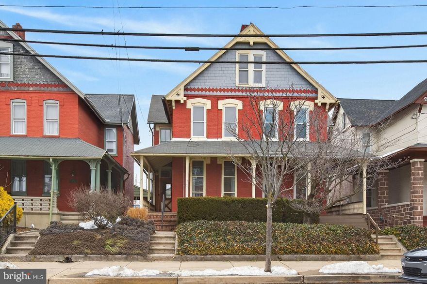 Great semi in Columbia Boro. This home features 3 bedrooms, hardwood floors, and wood stained trim adding tons of character. There is also a large front porch to relax with your morning coffee. Great location close to Rt 30, rail trail and the Susquehanna River. This home would also be a great addition to your investment portfolio. The 3rd floor has no electric.