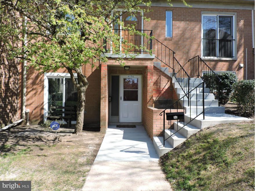 Great Condo in a great location inside the beltway! Updated large eat in kitchen with newer appliances, deep sink, new cabinets and counters, new windows, sliders and door. Laminate wood flooring throughout! New washer and dryer. Updated bathrooms. Spacious bedrooms. Minutes/walking distance to commuting, shopping and dining. Please schedule showing online.