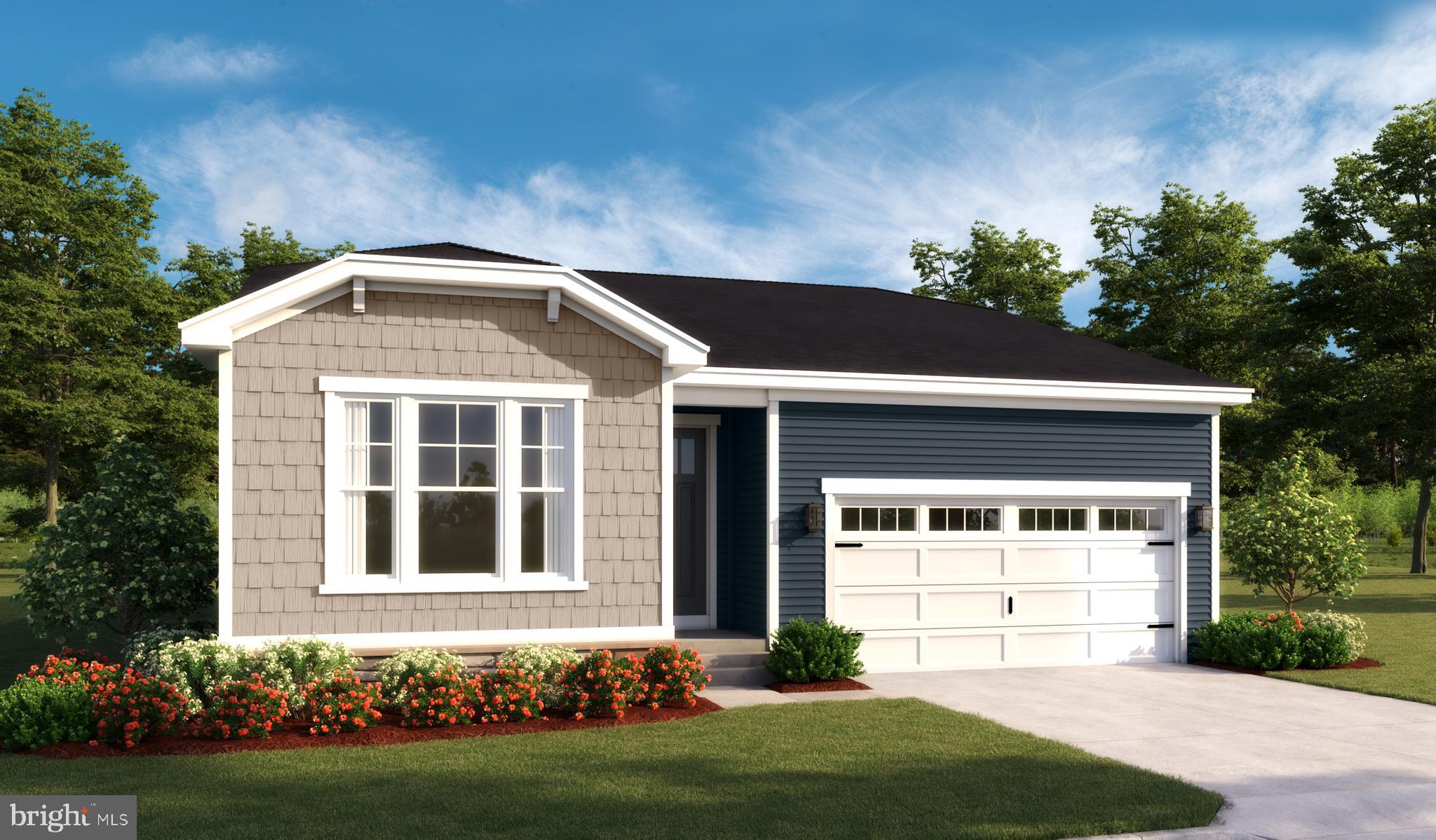 The Alexandrite plan offers many spacious living areas. A covered entry leads past a laundry into an open floor plan, featuring a kitchen with a center island, a dining area, and a great room. The primary suite is adjacent and includes a walk-in closet and private bathroom. You'll find two additional bedrooms and a full bath. Many added upgrades includes a covered patio off the great room, beautiful fireplace with a mantel and a 2-car garage. This home backs up to open green space.