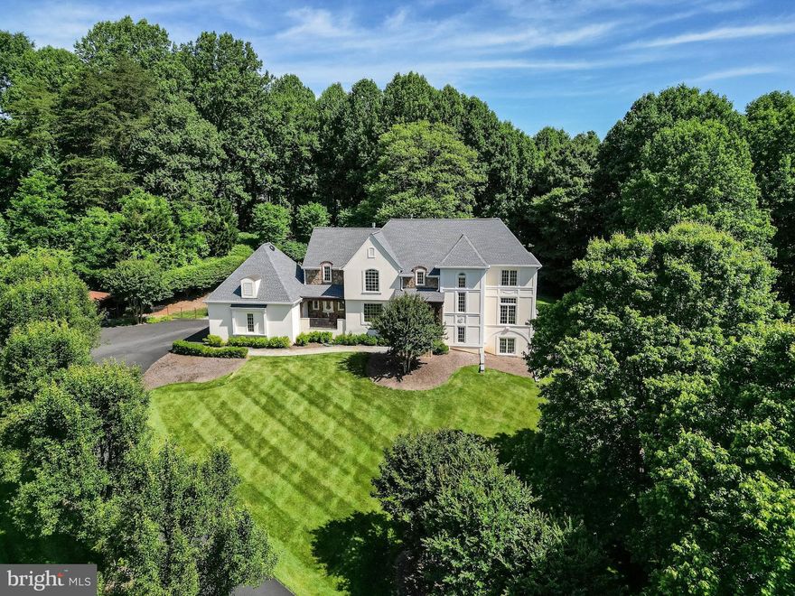 Welcome to this spectacular home, nestled in a private cul-de-sac with a big lot and private pool. Superb location close to Tysons corner and Reston Town center with easy access to Dulles toll road and route 7. This unique and charming home has 5 bedrooms and 4.5 baths. Two-story foyer that features an elegant staircase leading to the second level. The main level all hardwood floors offers a spacious family room with a gas fireplace, large 3 doors that leads to a “resort-like “ private patio and a beautiful pool and spa, perfect for entertaining, outdoor cookouts, relax and enjoy the outdoors. A kitchen with an island, upgraded stainless steel appliances, new washer and dryer, breakfast room with large bay window, large pantry and laundry room, formal dining room, living room and a dedicated office room. AC units/furnaces and water heater are 2 years old. Roof, and 3 gas fireplaces are less than 5 years old! The upper-level features four generously sized bedrooms and three bathrooms. The large owner’s suite has two walk-in closets, and a master bathroom with dual vanities, a jacuzzi tub and a separate shower. The second room has a full bath. The other 2 bedrooms are jack and jill. The fully finished lower level offers a bedroom with a full bathroom, a storage room, a gym room and a large living room that leads to a private newly built patio. 3 door garage with a car lift, makes it fit 4 cars! a large attic and a generator! Also everything you see in the house can be coveyed with the house if buyer wants it!