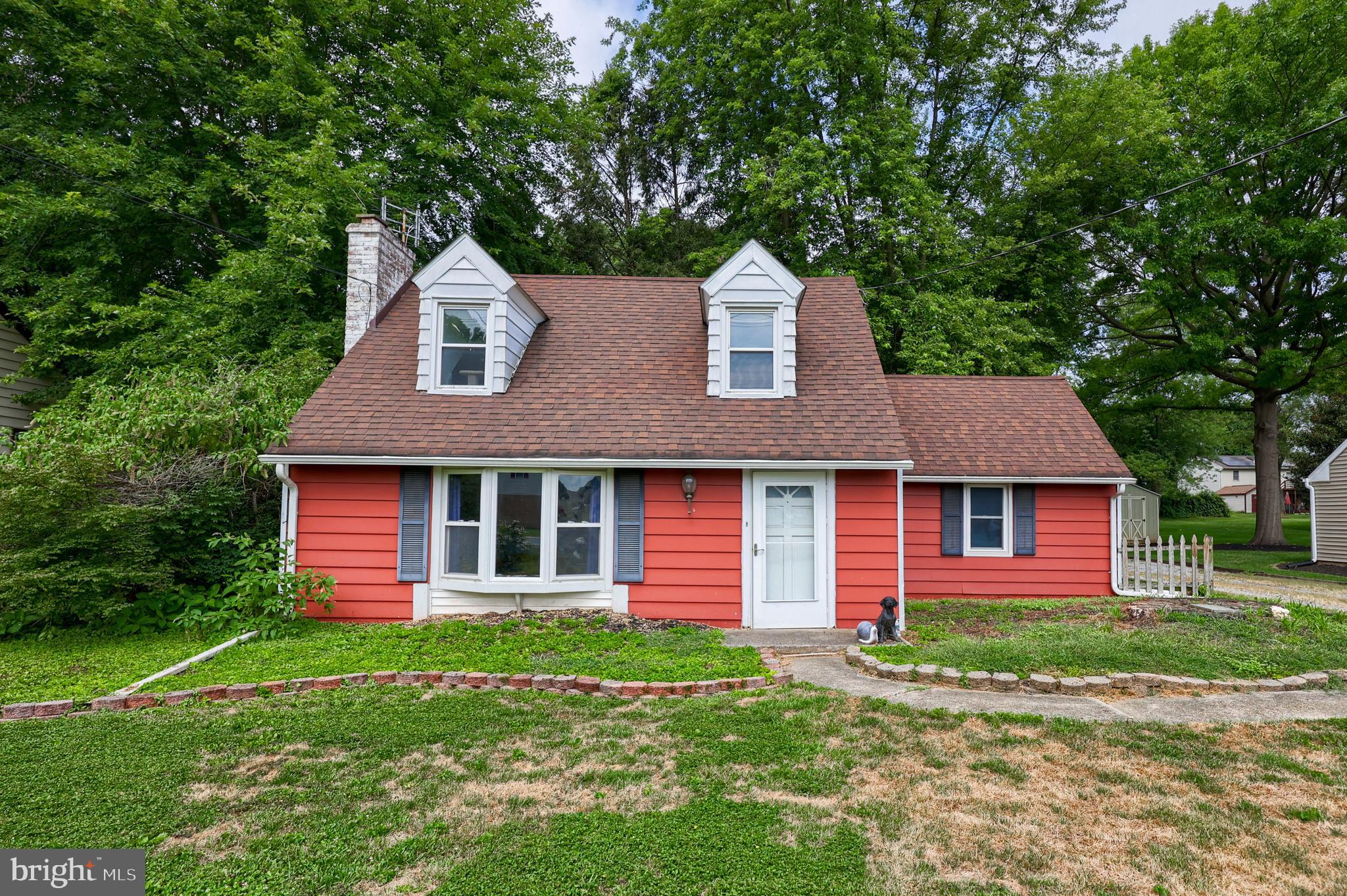 Check out this cozy Cape Cod located just outside the Borough of Lititz in Warwick Township but within walking distance to downtown activities. The three bedroom two bath home is brimming with potential and awaits your vision to update this home. The main level offers a kitchen, dining/living combo, a bedroom with double closets, just updated bath and mechanical room with washer and dryer. All appliances remain with the home including the washer and dryer (2024 electric range replaced). The second floor features two bedrooms plus an original bath. The three car detached garage has 100 amp electrical service and is ideal for the vintage car or storage, marine item or extended workshop (175 psi air compressor included). Two sheds included one with electric but both in need of repair. The mechanics of the home have been serviced regularly- Erb Bros services the sewer grinder pump 5.20.2025 Martin's services the UV light and sediment filter 11.9.2024 - Lancaster Plumbing and Heating Services the Furnace yearly (installed 10.7.2021) - Sediment filter installed 7.15.2022. Don't miss the property that you can bring your toolbox and skills to build sweat equity for you!