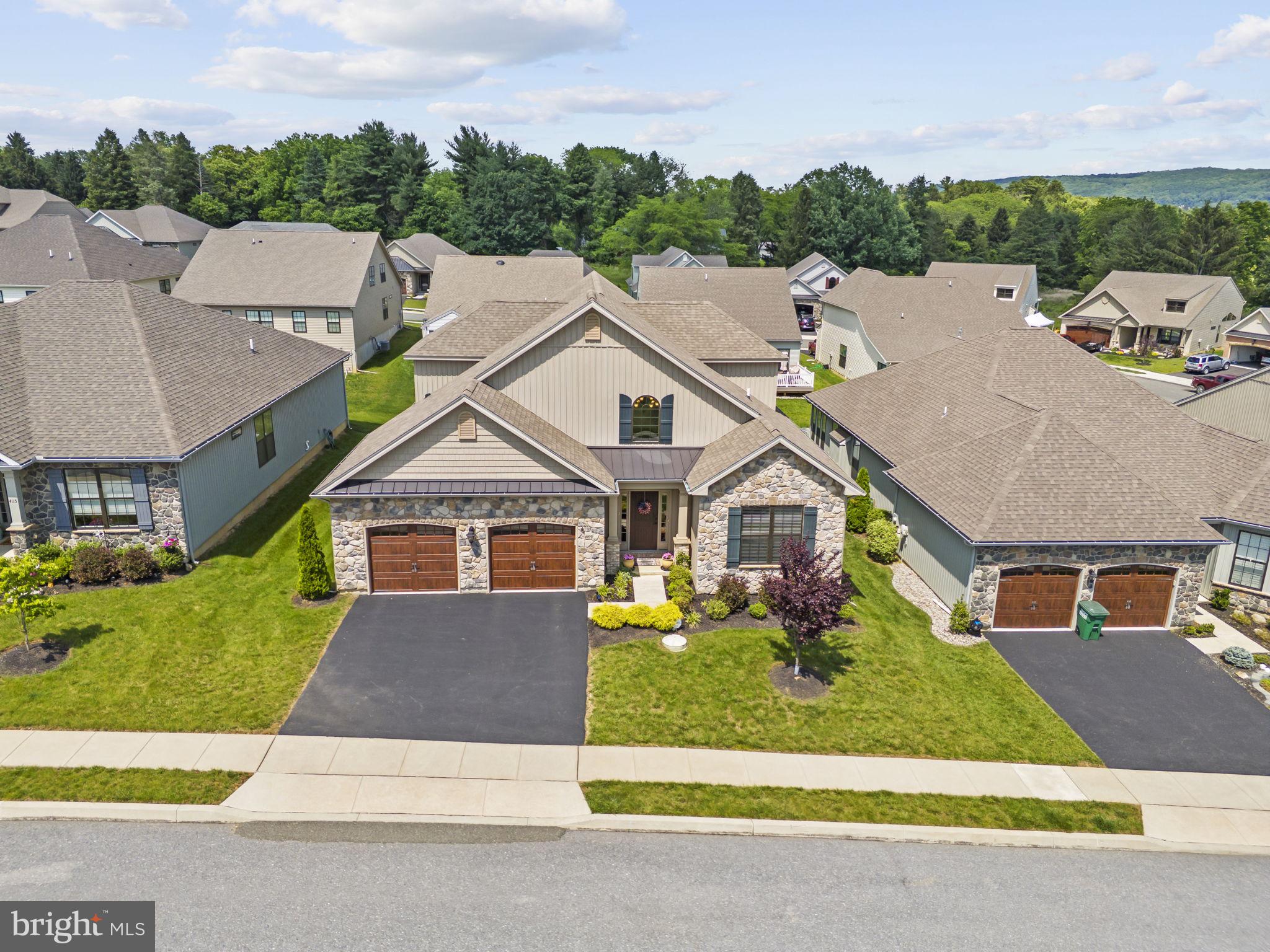 Welcome to this immaculate and beautifully maintained 3-bedroom, 3-bathroom home in the highly sought-after Fields at Indian Creek 55+ community. From the moment you step into the open, airy two-story foyer, you’ll feel right at home.
The spacious open-concept kitchen features an abundance of cabinetry, quartz countertops, a pantry closet, double wall ovens, a glass cooktop with a freestanding hood, and a cozy breakfast nook—perfect for morning coffee. The adjoining family room is anchored by a propane fireplace that adds warmth and charm year-round.
The gracious first-floor master suite boasts two walk-in closets and a large in-suite bath, offering a perfect private retreat. Additional highlights include a first-floor laundry room, a versatile den with custom built-ins, and seamless indoor-outdoor living with a rear deck and patio—ideal for entertaining or relaxing. Thus 3,000+ square foot home has many unique features. There is an office and library in addition to the 3 bedrooms and 3 full baths. The second floor has a huge bedroom, full bath, a living room area, and 2 closets making it ideal for an in-law suite.
Meticulously maintained and truly move-in ready, this home is part of a vibrant community featuring a clubhouse with a fitness center, gathering spaces, a catering kitchen, outdoor pool, pickleball and bocce courts, walking trails, a dog park, and scenic preserved open space with a tranquil creek.
Don’t miss your chance to enjoy active 55+ living at its best in this stunning home!
Seller has appealed taxes to be lowered. Still in process. If lowered, this will be transferred to the Buyer.
