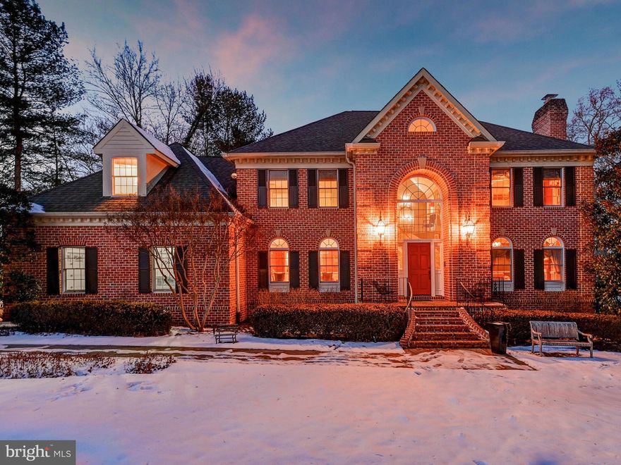 This stunning all-brick home offers the perfect blend of privacy, luxury, and convenience.  Located on a peaceful cul-de-sac, just minutes to Towson and access to 695.  Blue Ribbon schools!  Set on over an acre, the expansive rear yard is a sanctuary designed and installed by Natural Concerns and features a serene pond with a waterfall, a charming footbridge, soft lighting, a cozy fire pit, and a spacious deck overlooking it all.  Inside you will find five bedrooms, and five and a half bathrooms spread across three finished levels and approximately 6000 square feet.  The main level private home office space is extremely practical.  The large mostly finished basement includes a theatre room with a projector and screen.  Three beautiful fireplaces throughout the home provide warmth and inviting ambiance - one gas and two wood burning.  The home has been thoughtfully updated, featuring a new kitchen with high end appliances in 2019, including a Sub Zero refrigerator.  Primary bedroom suite has two closets, a vaulted ceiling, and a completely renovated spa like bathroom, highlighted by a separate bathtub with a beautiful Brizo faucet.  The bluestone walkway in the front, extensive outdoor lighting, two wet bars, and an abundance of trim and woodwork throughout the home are additional highlights.  The property also offers the benefit of a self-managed HOA, keeping costs low while maintaining a strong sense of community and care.
