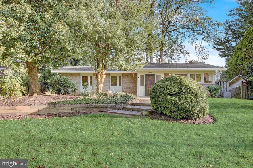 Much bigger than it looks. Sparkling rambler with deck overlooking rear yard. Some features include finished lower level with wood burning fireplace, table space kitchen with quartz counter tops and stainless steel appliances, Full bath in primary bedroom. 5 total bedrooms plus 3 full baths. Recent updates include all 3 bathrooms plus complete new kitchen. Refinished hardwood floors on main level plus new vinyl planks in the lower level. Fresh paint throughout. New roof . This one is turnkey and ready for you.
Walk to the park trails. WT Page Elementary school just 3 short blocks.
