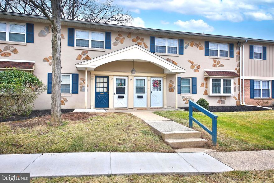 Welcome to Gwynedd Club, a highly desirable community offering resort-style amenities and a prime North Wales location. Residents enjoy a beautifully maintained swimming pool perfect for summer relaxation, on-site tennis courts for recreation, and a playground for outdoor fun. This charming 2-bedroom, 1-bath condo is thoughtfully maintained and offers a perfect blend of comfort, convenience, and timeless appeal. The freshly painted open-concept living space is finished in a soft, neutral palette that enhances natural light and creates a warm, welcoming atmosphere throughout. The spacious living room features brand-new plush carpeting, providing a cozy yet elegant setting for everyday living or entertaining. Sliding glass doors lead to a private balcony overlooking the community pool, allowing sunlight to fill the space while offering a peaceful outdoor retreat. The adjoining dining area is finished with new luxury vinyl plank flooring, adding a modern touch and everyday durability. A contemporary pendant light serves as a stylish focal point, making this an ideal space for hosting dinner gatherings or enjoying casual meals. The bright and functional kitchen offers a clean, inviting design with light wood cabinetry, durable countertops, and ample storage. A convenient pass-through window opens to the dining area, creating an airy flow and making entertaining effortless. Matching white appliances—including a range, dishwasher, and refrigerator—complete the space, while a large window fills the kitchen with natural light. The spacious primary bedroom serves as a peaceful retreat with plush carpeting and a generous layout that easily accommodates a king-sized bed and additional furnishings. A large double-door closet provides excellent storage, and the adjacent laundry area adds everyday convenience
The second bedroom is equally bright and versatile, ideal for a guest room, home office, or flex space. A large window overlooks the community grounds, while plush carpeting and a spacious closet make the room both comfortable and functional. The full bathroom features a clean, well-appointed design with a modern vanity, sleek countertop, contemporary lighting, and a tub-and-shower combination for everyday comfort. Thoughtful storage and bright finishes complete the space. Ideally located just minutes from Route 309, the PA Turnpike, and SEPTA regional rail, Gwynedd Club offers easy access to Philadelphia and surrounding areas. Nearby shopping and dining options include Montgomery Mall, The Shoppes at English Village, Wegmans, Trader Joe’s, and a wide selection of popular restaurants and cafes. Whether you’re a first-time buyer, downsizing, or seeking an investment opportunity, this move-in ready home offers exceptional value in a premier community.