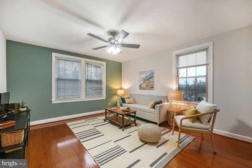 This property is eligible for a 10,000 Grant-No repayment due from United Bank. See attached flyer for details. 
Unbeatable Takoma DC  location just 2 blocks to METRO and vibrant downtown Takoma Park and Takoma DC.  Restaurants, farmers market, shops are all at your fingerips for a wonderful urban feel in a relaxed community.  Renovated down to the studs in 2008, this unit offers all the convenience of modern living housed in a lovely old 1928 Art Deco building.  Flexible floor plan features bright rooms with ample space including a wonderful sunroom/ office or dining room, a flex space between living room and kitchen that could be breakfast room or work station,  and a bright bedroom with wood floors and a large picture window that offers views out to the horizon.  The spacious living room with wood flooring is drenched in sunlight with windows on two sides. The kitchen features granite counters,pretty subway tile backsplash,  lovely wood cabinets, a gas stove and stainless appliances . There are multile closets in the unit and bonus storage inthe basement.  In-unit washer dryer and rear entry in addditon to the front door for your convenience.  One block to the new shops in Takoma DC, featuring Lost Sock Roaster and the famous Donut Run! Blocks to Takoma Center Community pool,water park, basketball and tennis/pickleball courts, all free to DC residents  and the Parks at Walter Reed.  2023 HVAC ! This is a fabulous opportunity to live in a vibrant and convenient pet-friendly community.