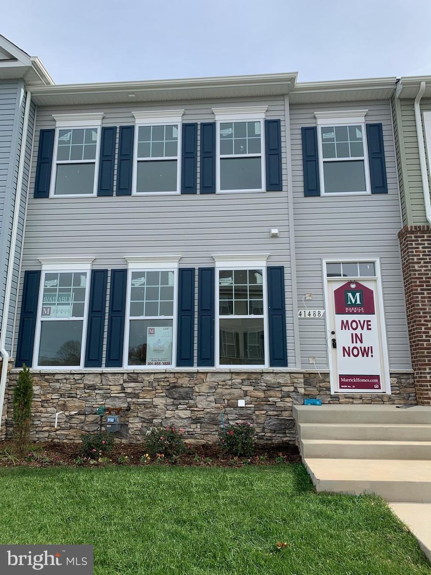 Brand New Townhome w/a December 2019 Delivery! W/$10,000 CLOSING! "Compton" Rear Kitchen Model,  2-Car Rear Load Garage, Hardwood at 1st floor, White Cabinets at Kitchen, Stainless Steel Appliances,Granite Counters, Gas Cooking, Gas Heat, Tankless Water Heater. Finished Rec/ room & Full bath in basement, Community Amenities feature: Clubhouse, Pool, Basketball & Tennis Courts, Playground. POND VIEW!