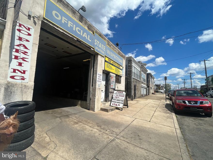 What an amazing opportunity to possibly build or keep the commercial space and single family dwelling as rental properties. This large Lot currently hosts an auto body shop, sitting on approximately 4,400sf. The commercial space is currently Zoned CMX2, and the 6339 Race Street is residential. Owner was dividing the home into 3 separate units (not legally Zoned). Imagine the possibilities of converting this property into apartments with a commercial on the ground floor with allowable (permitted by-right) uses of the following businesses: Child Care Facility, Medical Office, Food/Beverages, Adult Care Facility, etc. There is a tranquil park located directly across the street and public transportation just minutes away.