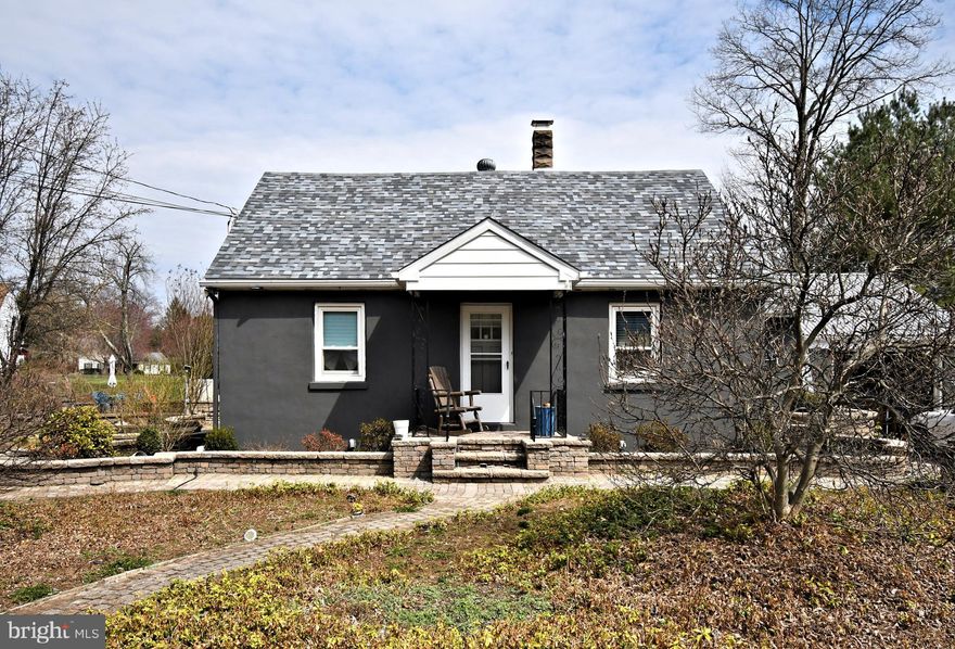 Updated Cape Style home in Upper Makefield, Council Rock School District for under $500,000!?! This cute home is ready for its next owners. The hard work has been done!  New Roof 2023, New kitchen and  main floor bathroom plus the upstairs bath was done a few years ago. Lighting has been updated, there is extensive hardscaping, multiple areas for entertaining without a tons of maintenance and plenty of room for parking and storage. This home has so much potential for someone to come finish the cosmetics on the bedrooms.