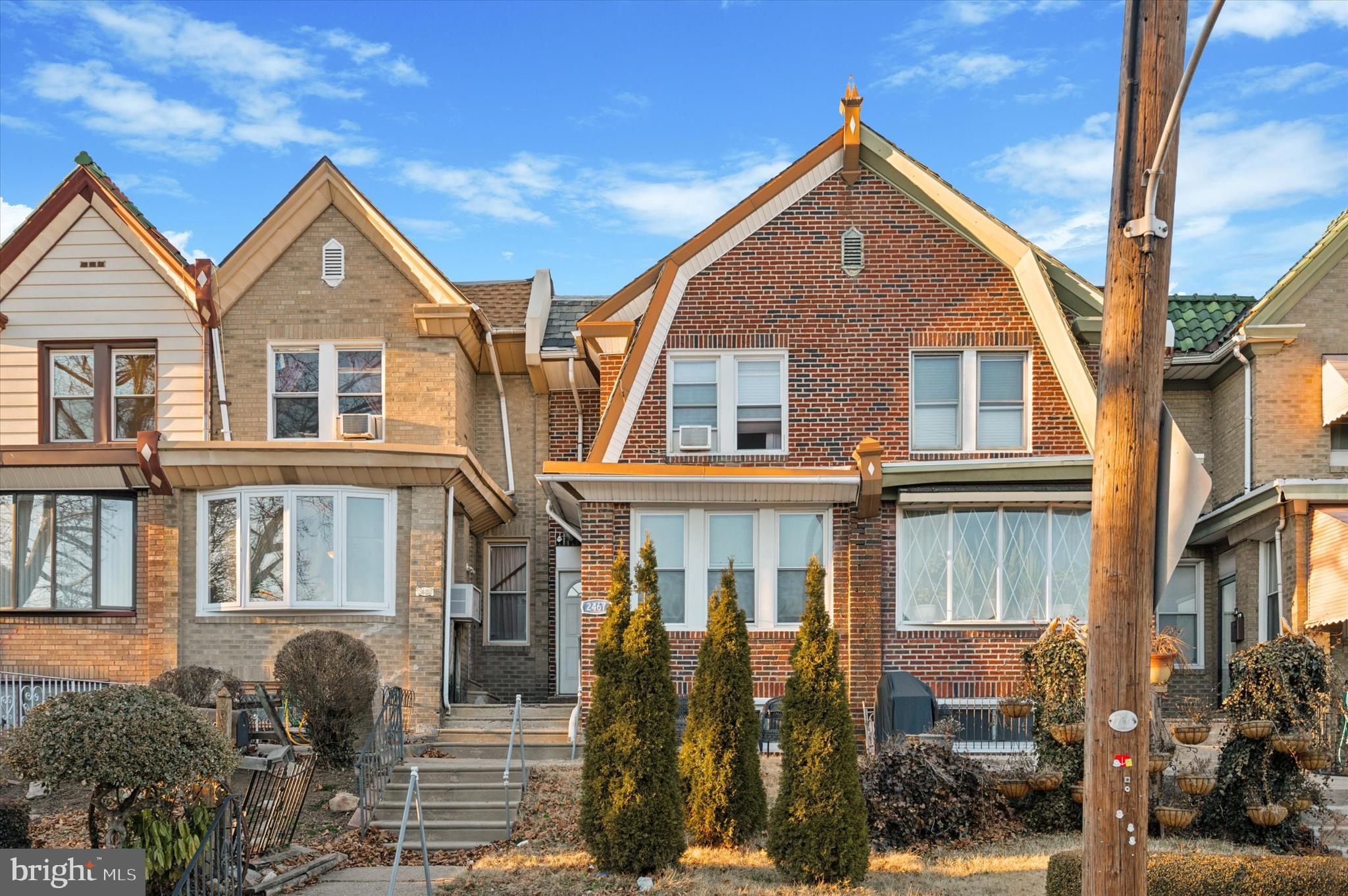 **Back on the Market. Improved Pricing**
Welcome to 2467 79th Ave, a great multi-family property nestled in the heart of Philadelphia, PA. This impressive residence offers a generous 1,804 square feet of living space, ideal for both homeowners and investors seeking a versatile property with ample potential.
As you step inside, you are greeted by an inviting layout that encompasses 2 apartments; a two bedroom on the top floor and a 3 bedroom on the main floor. The main floor apartment also has access to the basement and back driveway. The thoughtful design ensures comfortable living with plenty of room for everyone to enjoy their own space. Each unit is designed to maximize natural light and provide a warm and welcoming atmosphere.
The full basement adds an extra layer of functionality to the home, offering abundant storage space or the possibility of future expansion, tailored to suit your needs. Whether you envision a home gym, workshop, or additional living area, the basement provides endless opportunities.
This multi-family dwelling is situated in a vibrant Philadelphia neighborhood, offering a blend of urban convenience and community charm. Its strategic location provides easy access to local amenities, dining, shopping, and public transportation, making daily commutes a breeze.
Don't miss out on the chance to own this exceptional property at 2467 79th Ave.