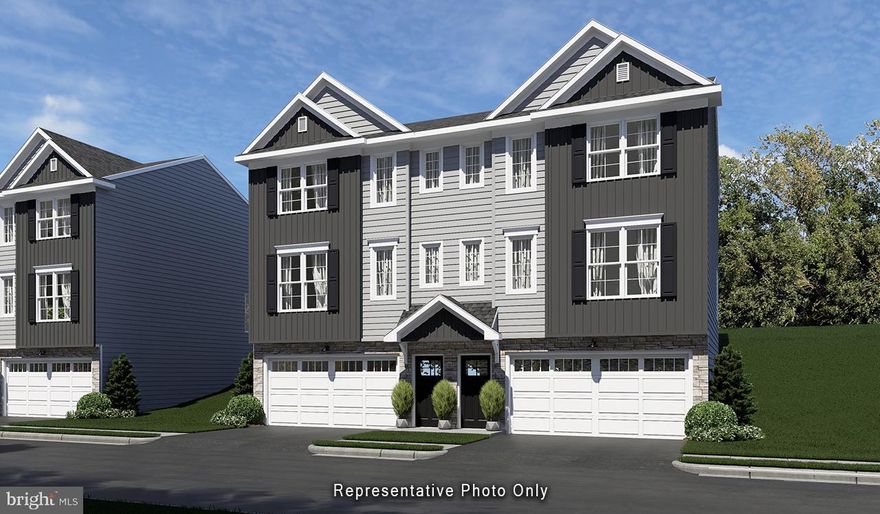 UNDER CONSTRUCTION – AVAILABLE EARLY SPRING: This 3-story townhome includes a 2-car garage and a patio for outdoor living. On the main level, the spacious living room is adjacent to the kitchen and dining area. The kitchen features attractive cabinetry, granite countertops, and stainless-steel appliances. The 2nd floor owner’s suite includes a private bathroom and an expansive closet. Adjacent to the suite are 2 additional bedrooms, a full bathroom, and a laundry closet