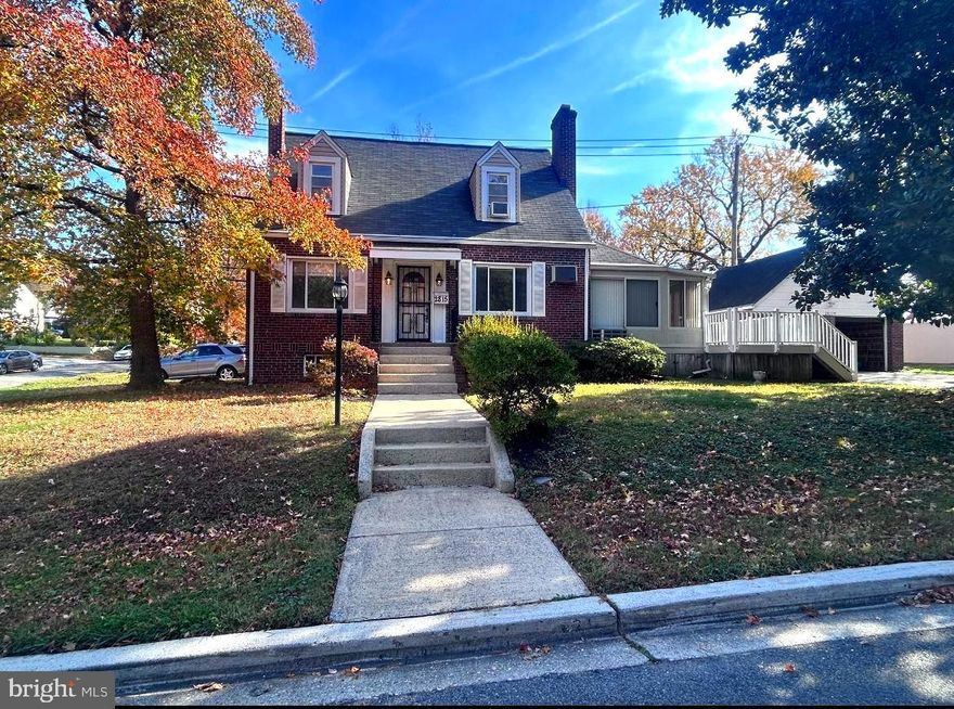 Updated Corner Home with Detached Garage Loft & Independent Basement – Prime Cheverly Location!

Don’t miss the opportunity to own this beautifully updated home in the desirable town of Cheverly! This spacious property features 3 bedrooms, 2 full bathrooms, plus a finished basement with potential for a third full bathroom, along with 2 versatile offices or flex rooms — perfect for remote work, a home gym, or guest space.

The home showcases beautiful natural hardwood floors throughout the living room, dining room, and bedrooms, blending classic charm with thoughtful modern updates. The kitchen is equipped with new appliances, and the bedrooms include new ceiling fans, adding comfort and efficiency throughout the home. 
The main-level primary suite includes a completely remodeled bathroom, offering a fresh, modern design with updated finishes and fixtures for comfortable everyday living.

The finished basement includes a separate private entrance, making it ideal for an in-law suite, rental opportunity, or additional living space, with room available to add a third full bathroom (buyer to verify).

In addition, the property features a detached two-car garage with a spacious loft above, offering incredible potential for conversion into an Accessory Dwelling Unit (ADU). With its own private two-level access, this space presents excellent possibilities for extended family living, guests, a studio, home office, or potential rental income (buyer to verify local zoning and permitting requirements).

Situated on an 8,000 sq. ft. corner lot, with approximately 2,000 sq. ft. of interior living spaces combined, this property offers generous outdoor space, a tool shed, non-central air conditioning, efficient heating, and a peaceful setting just two blocks from the Cheverly Community Center. Conveniently located close to Route 50 John Hanson Highway, MD 295,Route 202 Landover Road & 201 Kenilworth Avenue

Listed at $525,000, this home combines value, versatility, and location in one attractive package. Move-in ready and waiting for you to make it yours!