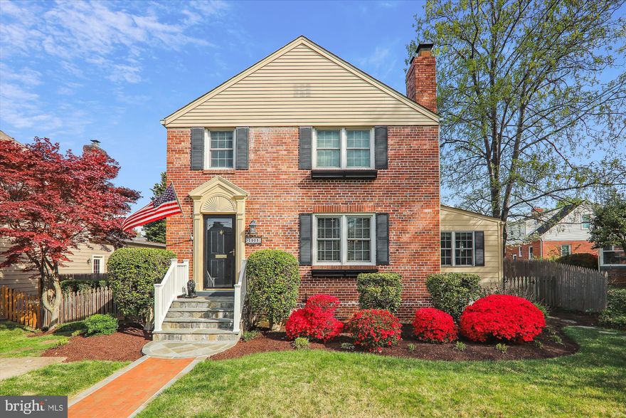 Don’t miss this unique opportunity to own a beautifully expanded, renovated and lovingly cared for colonial in the sought after neighborhood of Wyngate! As you enter this home, there is a gracious foyer with two ample closets. From there, once in the living room, take in the wood burning fireplace, crown molding & recessed lighting.  This room, as well as the rest of the home, is drenched in sunlight and opens to the dining room perfect for big family events or an intimate meal. You can’t miss the home chef’s kitchen with marble counters & backsplash, stainless appliances, amazing cabinet space, recessed lighting and a high counter bar for eating breakfast or lunch. The kitchen is open and looks right into the added family room (no missing what others are doing while you are working in the kitchen!). The family room has a beautiful picture window overlooking the exquisite yard letting in lots of additional sunlight, a cozy fireplace with custom built in shelving, a custom coffee station and wine bar with mini fridge and more recessed lights. Off the kitchen there is a new full bath perfect for your guests. For those who want to work from home, there is a large office space accessible by a separate entrance and walkway with 3 walls of windows, custom knotty pine ceiling with recessed lighting, built-ins and walk out to the gorgeous backyard! The upper level boasts 3 ample bedrooms, a fully renovated bathroom with beautiful tilework and access to a partially floored attic via pull down stairs for additional storage. All of the closets in the home have been professionally optimized by Closet Interiors to maximize space. Both the main and upper levels have gorgeous, refinished hardwood flooring & fresh paint. The sunny lower level has new carpet and is the perfect place to gather for family movie night or hang out for any age! There is an abundance of custom storage space and closets on this level, a large laundry room and workshop space. Once outside you can see how large the level, fenced backyard is. The garden has been professionally landscaped with at least 18 varieties of flowering plantings for color glory all 4 seasons, a perfect place for a morning cup of coffee or the destination to unwind after a long day. Host summer backyard barbeques on the large paver patio and keep all the outside tools for the yard in the  spacious custom built shed. The house has self-irrigating window boxes so you can add your own personal touch! (Even the shed has the added charm of window boxes and shutters!) Lots of hardscaping with stone and brick walkways and steps.  There is nothing that hasn’t been lovingly cared for by the family that has lived in this home for the last 31 years! Fantastic location!  Blocks to the local elementary and middle school,  Trolley Trail and YMCA.  Commuters dream only minutes to all major commuting routes  and easy access to downtown Bethesda, Silver Spring and Washington D.C. Act fast, this amazing home will not last!