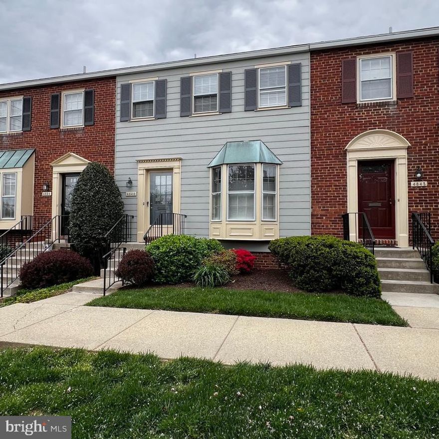 Beautiful 2 Bedroom,  2.5 Bath townhouse featuring updated eat-in kitchen, living room with fireplace, hardwood flooring, and enclosed deck on the rear of the home. The upper level offers a spacious primary bedroom with private ensuite bath and walk-in closet,  along with a second bedroom and a beautifully updated hall bathroom. Two unassigned parking spaces per residence. Ideally located near downtown Bethesda with easy access to shopping, less than a mile to Metro, movie theaters, restaurants, the Bethesda Pool, Crescent Trail, scenic parks, and major commuter routes. Don’t miss it!