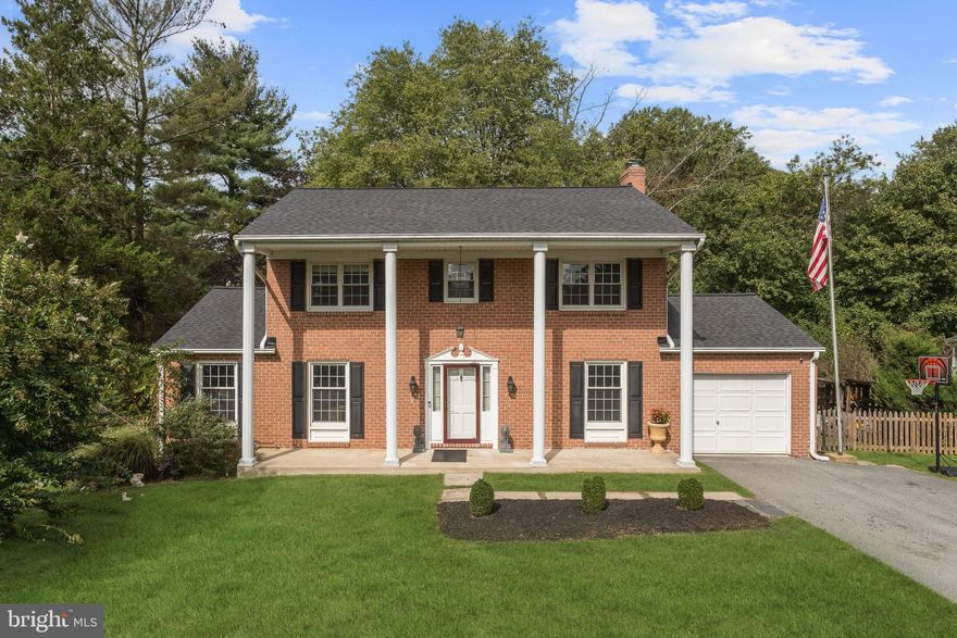 Best and Final Offers by 5:00 10/14/21. Jewel of the 'Mede, this stately colonial boasts light filled interiors and elegance throughout! The sundrenched living room offers a space for relaxation and unwinding and is open to the dining room. Host both formal or casual dining in the dining room with chair rail, neutral color palette and contemporary chandelier. Sure to impress, the kitchen has an island with breakfast bar, sleek appliances, new light fixture, and limestone flooring. A wood burning fireplace gives ambiance to the family room with bay window and access to the sunroom.  The Sunroom with wrap around windows allows for beautiful views of all four seasons. Hardwood flooring on upper level. Primary bedroom with a wall of closet space and ensuite bath. Ensuite bath with beautiful ceramic tile, glass shower and vessel sink. Three additional bedrooms and a full bath complete upper level sleeping quarters. The expansive lower level is perfect for entertaining with a wood stove, full bath, and walkout to rear patio. Outdoor entertainment awaits on the covered patio or making memories around the outdoor fireplace. Large fenced rear yard. One car attached garage for easy of parking with 6 additional driveway spaces. Updates include: electric vehicle wall charger, roof, primary bath, water heater, fence in backyard, added basement ceiling with recess lighting, light fixture in kitchen, and refrigerator.  The quintessence of excellence in Valley Mede, this home will impress anyone who walks through its doors.