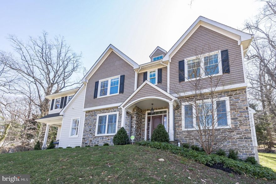 Welcome home to this gorgeous 5-bedroom, 6-bathroom (4 full/2 half) 5,400 SF home in Wayne! This well-maintained home is full of high-end finishes including wainscotting, crown and chair-rail molding, and recessed lighting. The home is also situated on an expansive 1-acre lot, with partially wooded sides for great privacy! Enter through the foyer into the main level which features a spacious open floorplan and beautiful wood flooring. The formal living room to the right features a lovely gas fireplace with mantel and lots of windows to let in natural light. The huge dining room to the left of the foyer features chair railing molding and provides plenty of room for a large table and hutch. The incredibly spacious family room includes a beautiful gas fireplace with mantel and built-in cabinets. The family room opens up into a fantastic open-concept kitchen/breakfast nook boasting granite countertops, a central island with seating, modern stainless steel appliances including a double wall oven, and plenty of cabinet space for storage! The breakfast nook receives lots of sunshine as well. Completing the main level is a sizable office/study with built-in shelving, a mudroom with built-in shelving, and 2 convenient half bathrooms. The upper level includes the expansive master bedroom with tray ceiling, crown molding, and his-and-her walk-in closets! The ensuite master bath is exquisite with a double marble vanity, large glass-enclosed stall shower, and separate soaking tub. Four additional bedrooms are located on this level - all incredibly spacious and bright and one with a huge connected walk-in closet! Each set of bedrooms is connected by large full bathrooms with double vanities (one with glass-enclosed stall shower, and the other with tub/shower combo). A large laundry room is conveniently located on the upper level as well! Rounding out the home is a fantastic newly-finished lower level complete with a full wet-bar (with granite countertops, fridge, and sink), large fitness room with home gym, spacious living/entertainment room with built-in entertainment center, game area with pool/ping-pong table, and large full bathroom with stall shower. There is also a large walk-in storage room that will accommodate all storage needs. The outside areas of this home are absolutely incredible as well! Included is a large newly-constructed two-level stone patio area (with an outdoor kitchen with built-in bbq and granite countertops) overlooking the huge backyard, a fire pit, and an outdoor dining area enclosed by a stone retaining wall. Parking is a breeze with the attached 3-car garage and additional 3-car parking area! The home is surrounded by beautiful well-maintained landscaping with exterior lighting in the front and back of the house. There are also gutter helmets on all gutters. 466 Pugh Rd is conveniently located near the Main Line with Routes 202, 76, and 30 (Lancaster Rd) just 5-10 minutes away. Also nearby is the King of Prussia Mall, Valley Forge National Park, and many local parks, grocery stores and restaurants. The home is located in a top-rated school district with New Eagle Elementary School just blocks away, and Valley Forge Middle School and Conestoga High School close-by as well! You do not want to miss out on this spectacular home with so much to offer! Schedule your appointment today!