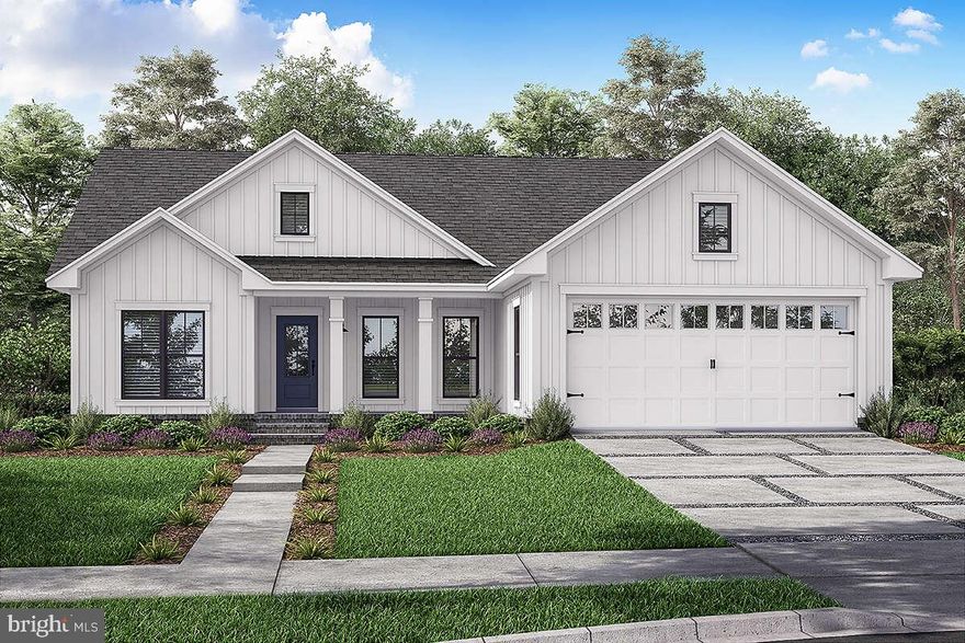 New construction with an September 2025 delivery! No HOA fees! This open concept 3 bed 2 bath home will feature a walk out basement. Some standard options are granite countertops, stainless appliance package, LVP flooring. Upgrades welcome, get in while you can to make it your own! 2.04 acre lot sits nice and private with some woods!