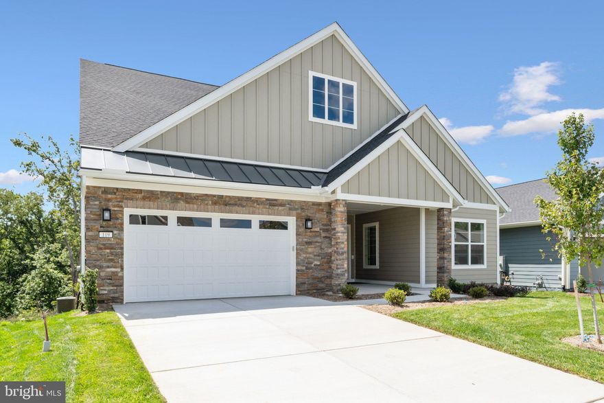 Welcome home to Trilogy at Lake Frederick, the area's premier 55+ community featuring amazing amenities including an expansive recreation facility with indoor and outdoor pools plus the Shenandoah Lodge with dining, drinks, a private lounge, and much more.

This Evoke model home offers 3 beds, 3 baths, a 2-car garage, and an unfinished walk-out basement with over 2,590 finished sqft of living space and even more for unfinished storage. You'll relax in privacy on this premium lot ($25,000) with an irrigation system and you'll be thrilled with the luxuries that come with over $263,000 in builder upgrades and options. This home has it all! Engineered hardwood throughout the main level is perfect for easy maintenance and great with pets. Quartz counters add that perfect finish to Shea's Signature Kitchen design with ceiling-height cabinets and an upgraded appliance package. You can cozy up in front of the fireplace in the great room or relax outside on the covered rear patio and enjoy the cool nights and beautiful fall season ahead. Get ready to fall for this turnkey home with everything done and ready for you!

This is the 55+ community you've been searching to find with incredible amenities that will keep you excited to enjoy every season. Explore the expansive Shenandoah Lodge with its farm-to-table restaurant Region's 117, ballroom for events, Crow's Nest club for members-only, arts & crafts room, culinary experience room, and so much more. Next door there's even more with the recreation facility featuring an indoor and outdoor pool, exercise equipment, pickleball courts, tennis courts, and the list goes on.

Ask about Shea Mortgage's closing cost assistance up to $15,000. Discover your new home, new adventure, and new Active Adult community in Trilogy at Lake Frederick!