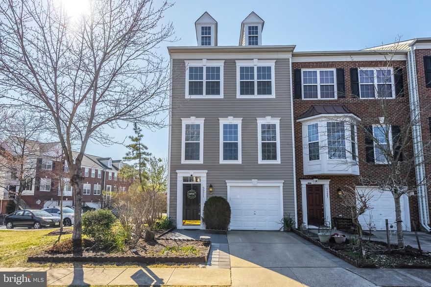Offer deadline is 5pm on March 16. The location is unquestionable. This is a one-car garage end-unit townhouse in Faircrest, one of the hottest communities in Centreville. The owner has lived in the home for a long time and has maintained it meticulously, without ever renting it out. The driveway in front of the garage is quite long, and there are plenty of guest parking spaces in front and beside the house. Both the main and second levels have been expanded, making the interior space remarkably spacious. The fenced backyard features lush fruit trees, bringing joy to the homeowner throughout spring, summer, and fall. Upon opening the front door, you are greeted by a spacious foyer. The first level has a separate entrance and is a walk-out level with a full bath. The staircase leading to the second floor is wide, preventing any sense of confinement. The main level boasts a spacious kitchen and hardwood flooring. Thanks to the end-unit advantage, additional windows make the space bright and airy. The kitchen’s stainless steel appliances were recently replaced. The breakfast area in front of the kitchen has been expanded, offering a generous open space and providing access to the deck. Roof(2021), Dining area hard wood floor(2024), Dish washer(2022), Range oven(2022), Dining light fixture(2025), lower floor door(2025), New paint(2025).  Don't miss this opportunity—it won’t stay on the market for long!