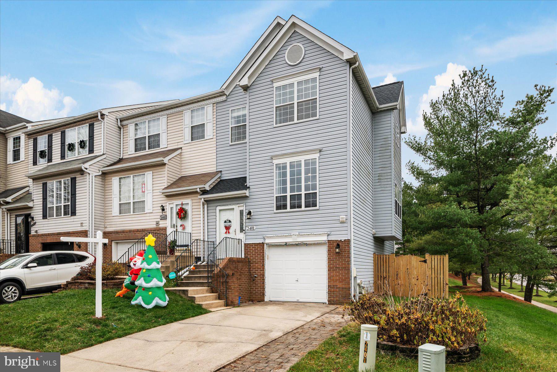 Okay, this is the one! You’ve got to check out this fantastic, updated townhome located in one of the area’s most popular communities! This 3-bedroom, 2-full-bath, 2-half-bath gem offers a host of updates and upgrades that will make your life so much easier. There’s nothing for you to do but move right in! Start with a renovated kitchen that boasts granite counters, soft-close cabinets, roller-shelf drawers and custom cabinetry hardware. Then, add updated kitchen & laundry appliances: refrigerator (2022); stove (2022); dishwasher (2022); range hood (2022); wine fridge (2022); garbage disposal (2022); clothes washer (2024); and clothes dryer (2024). There’s a brand-new architectural-shingle roof (2024) (with warranty), a newer front door (2018) and the HVAC equipment is only 5 years old. The main level of the home features a wide-open living room/dining room combination with updated LVP flooring (2022) and an updated powder room (2020). The upper level of the home boasts 5'' engineered hardwood flooring and 3 bedrooms, including a master bedroom suite with a vaulted ceiling, 2 closets and an expanded ensuite bathroom with glass shower door. The updated lower level of the home provides: LVP flooring (2022); a drop ceiling (2022); recessed lighting (2022); a new half-bathroom (2022); and a cozy, wood-burning fireplace. On the home’s exterior, you will find a fenced rear yard, a paver patio and a professionally installed, maintenance-free deck. This home is located in the vibrant and welcoming Piney Orchard community, which offers a wealth of wonderful amenities, including miles of walking & biking trails, 3 outdoor pools, an indoor pool, athletic fields, a community center, a fitness center, excellent schools and close proximity to dozens of dining, shopping and entertainment options. See this great home today before it’s gone!