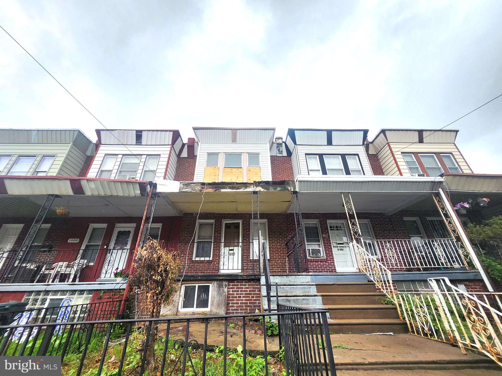 This 3-bedroom, 1-bathroom home in the heart of Overbrook is being sold as-is. Great potential for a full rehab or fix-and-hold strategy. Close to public transportation, schools, and shopping.
Property is being sold AS-IS, WHERE-IS. SELLER WILL MAKE NO REPAIRS, BUYER TO VERIFY ALL INFORMATION, BUYER IS RESPONSIBLE FOR ALL INSPECTIONS. Proof of Funds must accompany every offer.