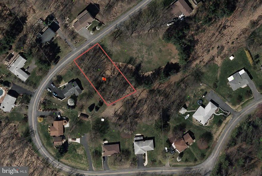 0.44 acre parcel located in the Horse Rock Hill subdivision.