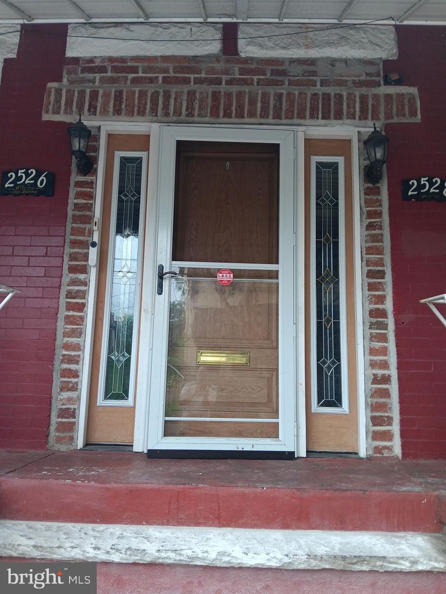DO YOU HEAR THAT? IT's OPPORTUNITY KNOCKING! Property is close distance to the Philadelphia Art Museum, Dell Entertainment Center and the Philadelphia Zoo.  Weather your growing your family or settling into your first home 2526-2528 Sergeant St. offers the space, style and warmth your looking for. This property is situated on a double lot, and offers incredible space, comfort and functionality, for anyone seeking community charm with city convenience. Step inside and you'll immediately feel at home in the living and dining areas, with 2 full baths and 2 half baths your guest will always feel at ease. Property also has a full basement ready to be finished. The opportunities are endless. Come and get It! Property is being sold as-is