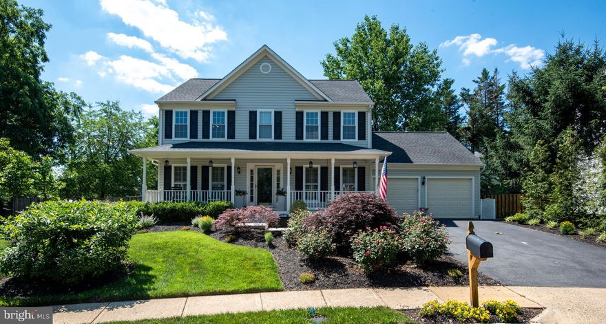 Envision listening to the sound of your 3 waterfalls poolside this summer! Landscaped and planted to be an entertainers delight! Gas heated pool. Screened porch on back invites additional relaxing. The kitchen has been nicely renovated . Hardwoods on main level. roof 2013. HVAC 2016. windows 2014. Pool heater 2016. 3 bedrooms upper level with 2 large bathrooms. The basement has a bonus room or 4th bedroom.