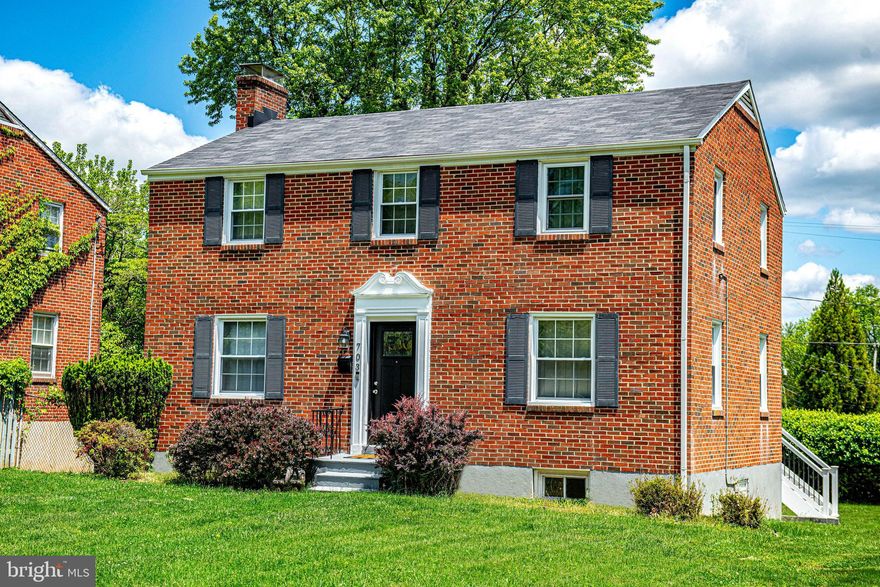 This all brick Pikesville home is packed with recent updates.  Featuring 4 bedrooms and 3 full baths, this home has plenty of space and a tranquil backyard where you relax on the brand new trex deck amongst plenty of greenery.  On the main level, this home features hardwood floors throughout, and a gourmet kitchen with granite countertops and stainless steel appliances (2019), and a new oversized island (2025) providing plenty of prep space.  The upper level features three large bedrooms including the primary bedroom that has been tastefully updated with a barn door entry into the primary bathroom.  The fully finished lower level includes a large bedroom with day light windows providing natural light and a full bath.  Most appliances in the home are 2019+, and fresh paint, allow for a truly move in ready experience. Welcome Home!